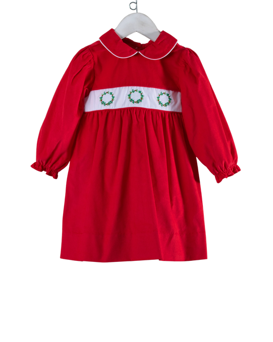 Christmas Wreath Sophie Dress