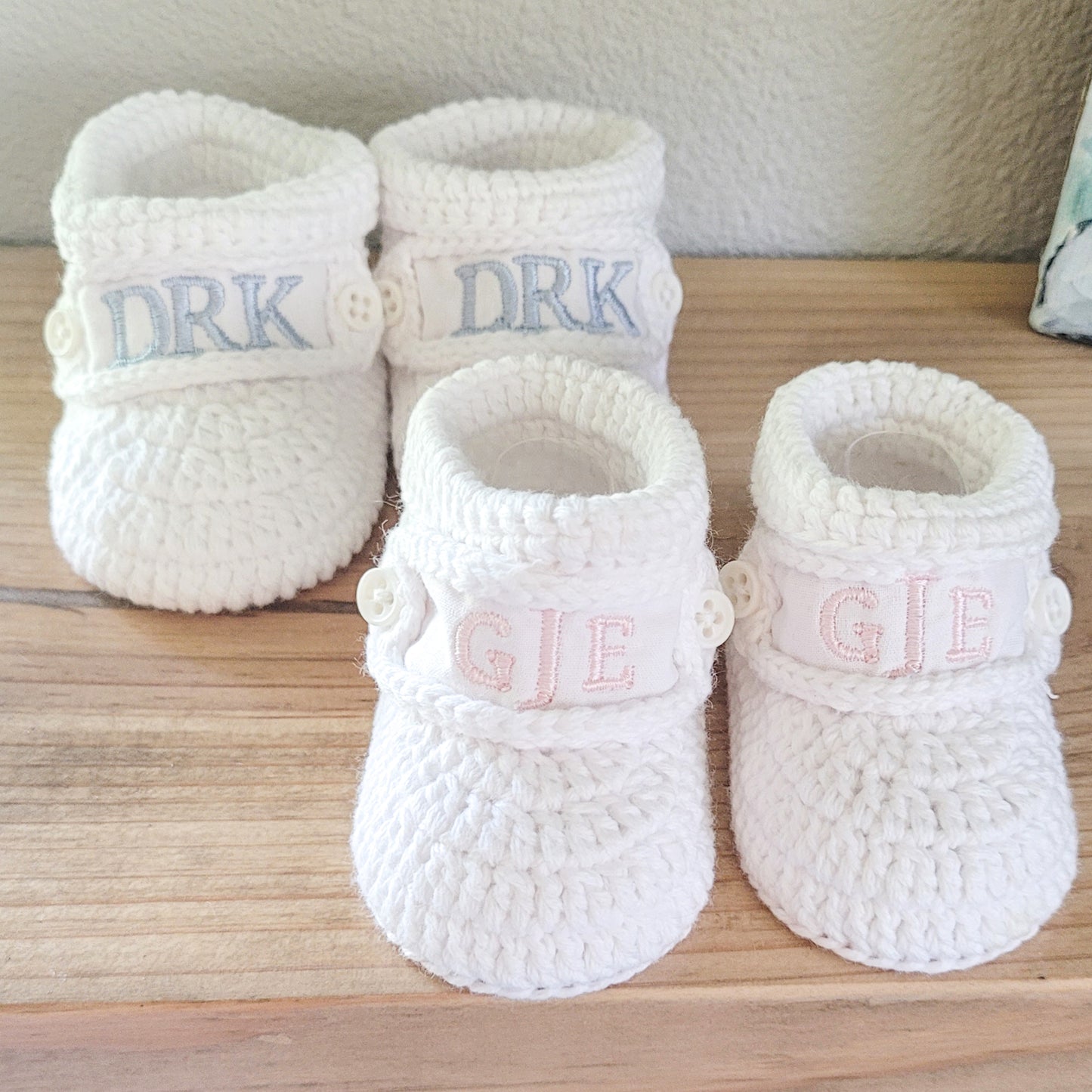 Crochet Newborn Shoes