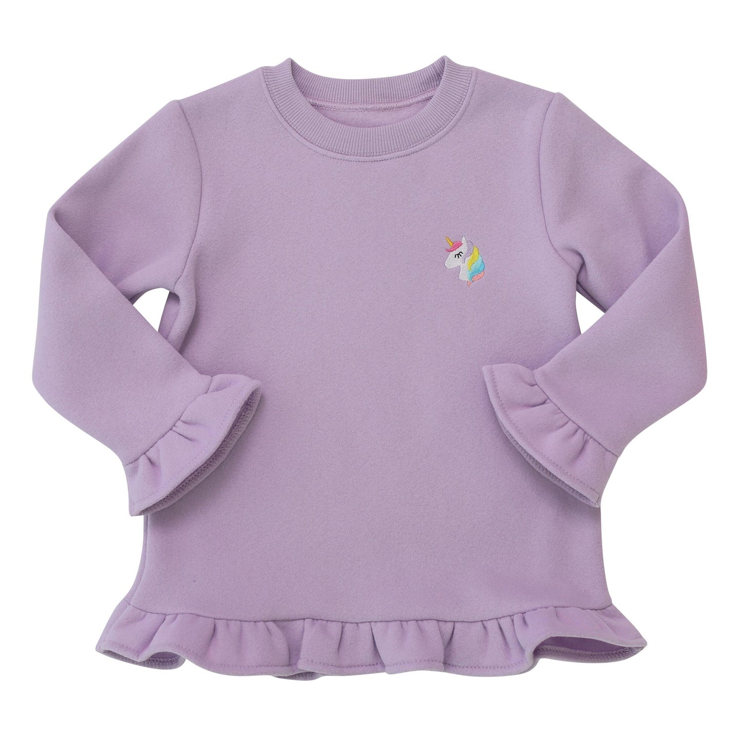 Unicorn Ruffle Sweatshirt