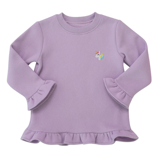 Unicorn Ruffle Sweatshirt