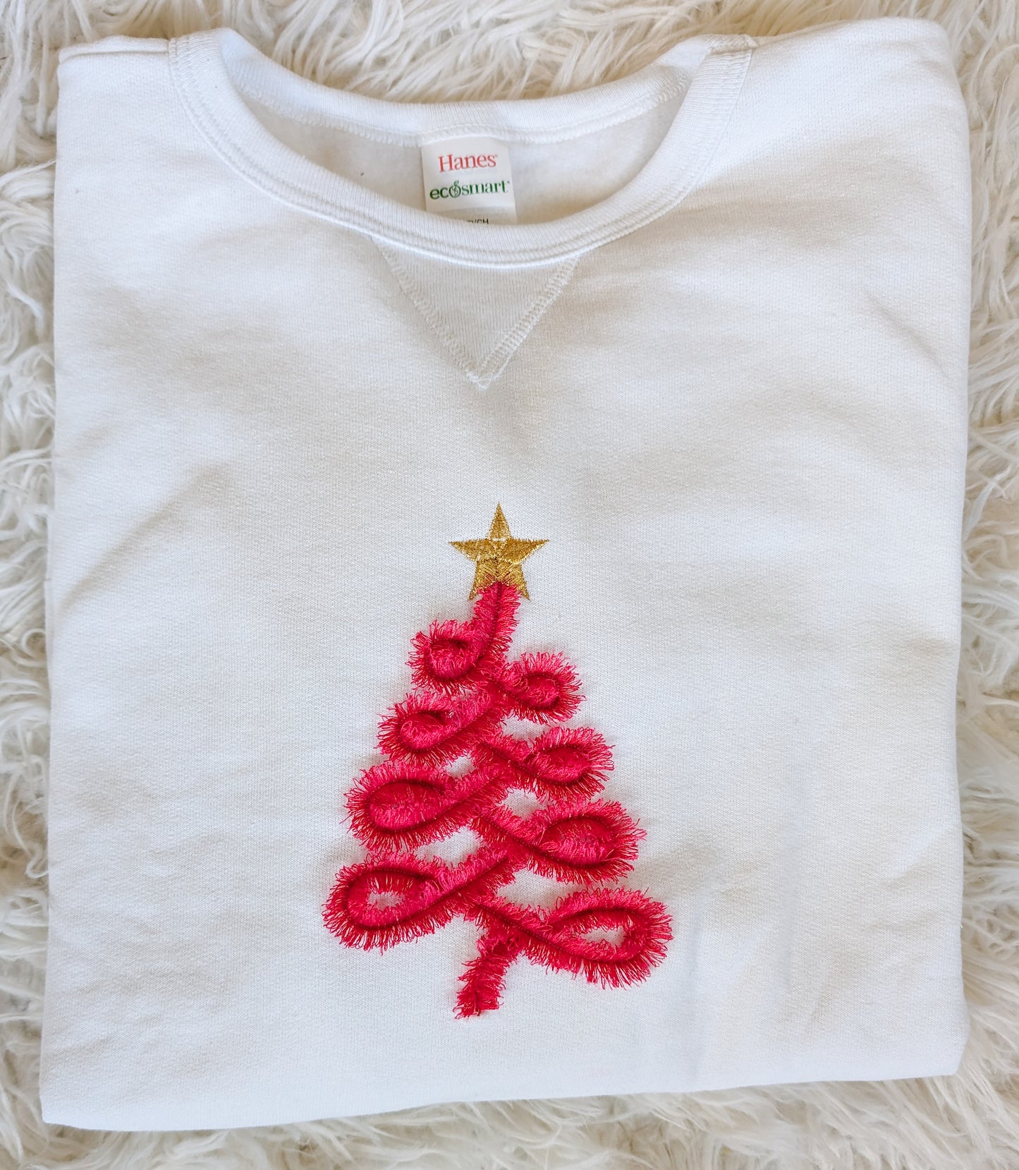 Women's Sparkle Tree Sweatshirt - READY TO SHIP