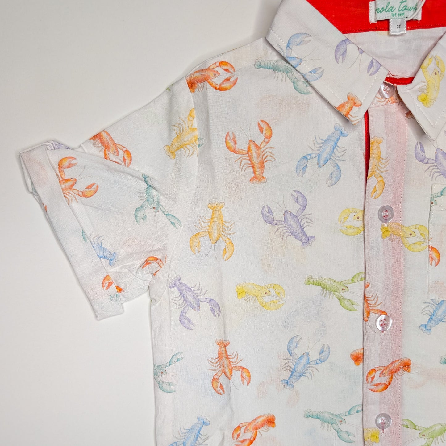 Colorful Crawfish - Boys Button down