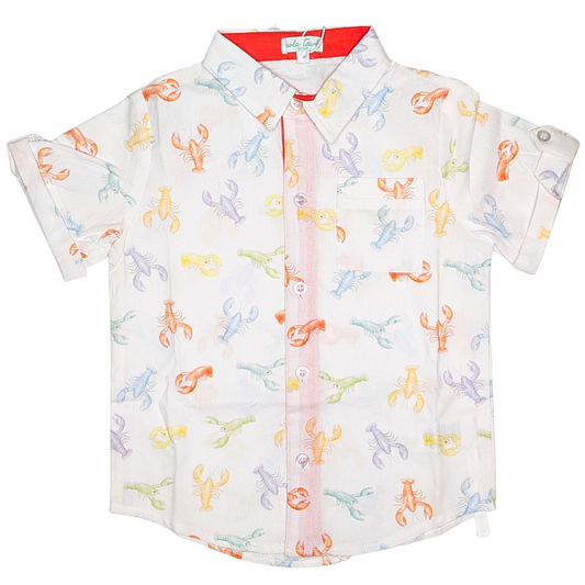Colorful Crawfish - Boys Button down