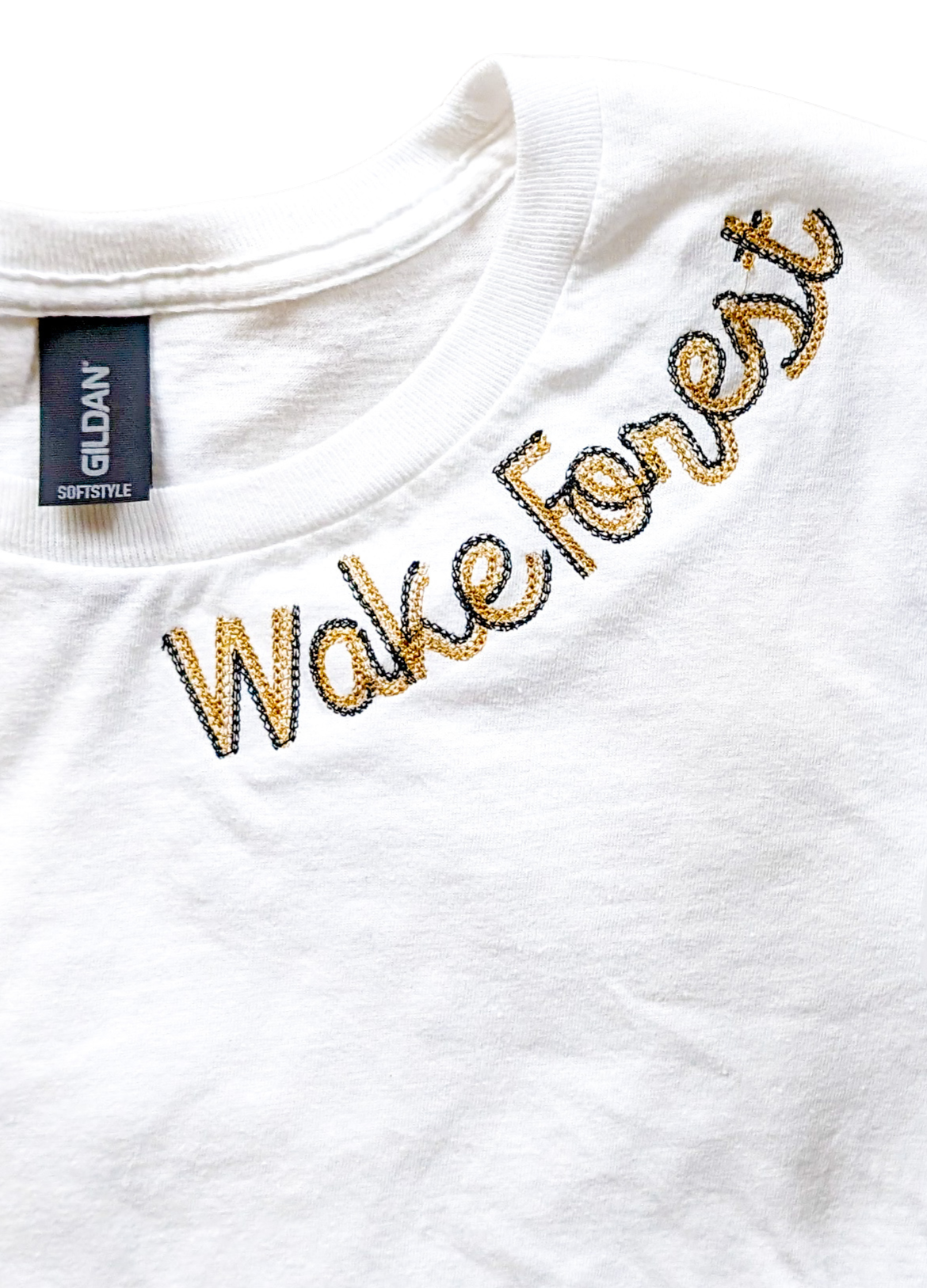 Script Neck Tshirt