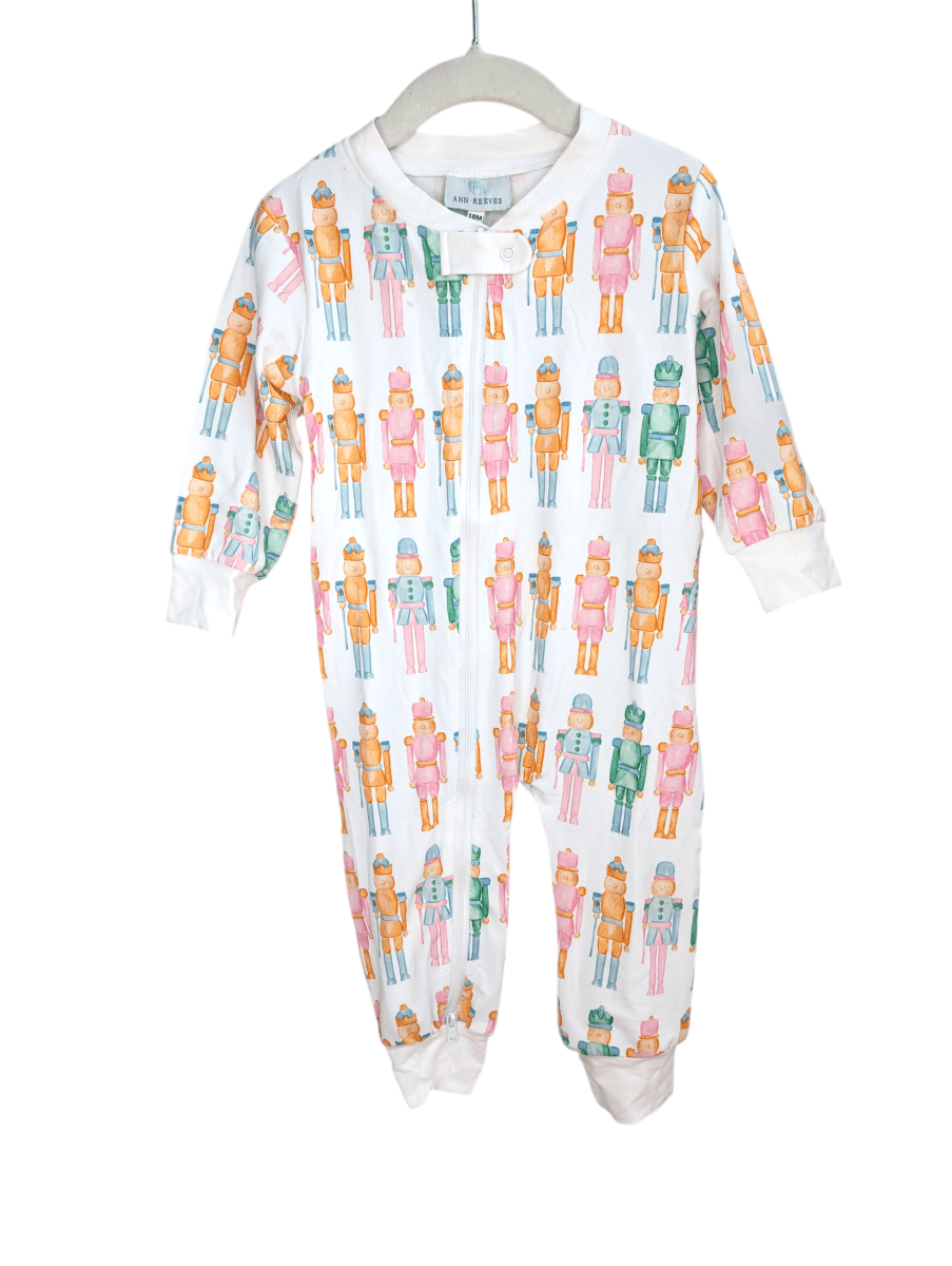 Sleepy Nutcracker - Zipper PJs