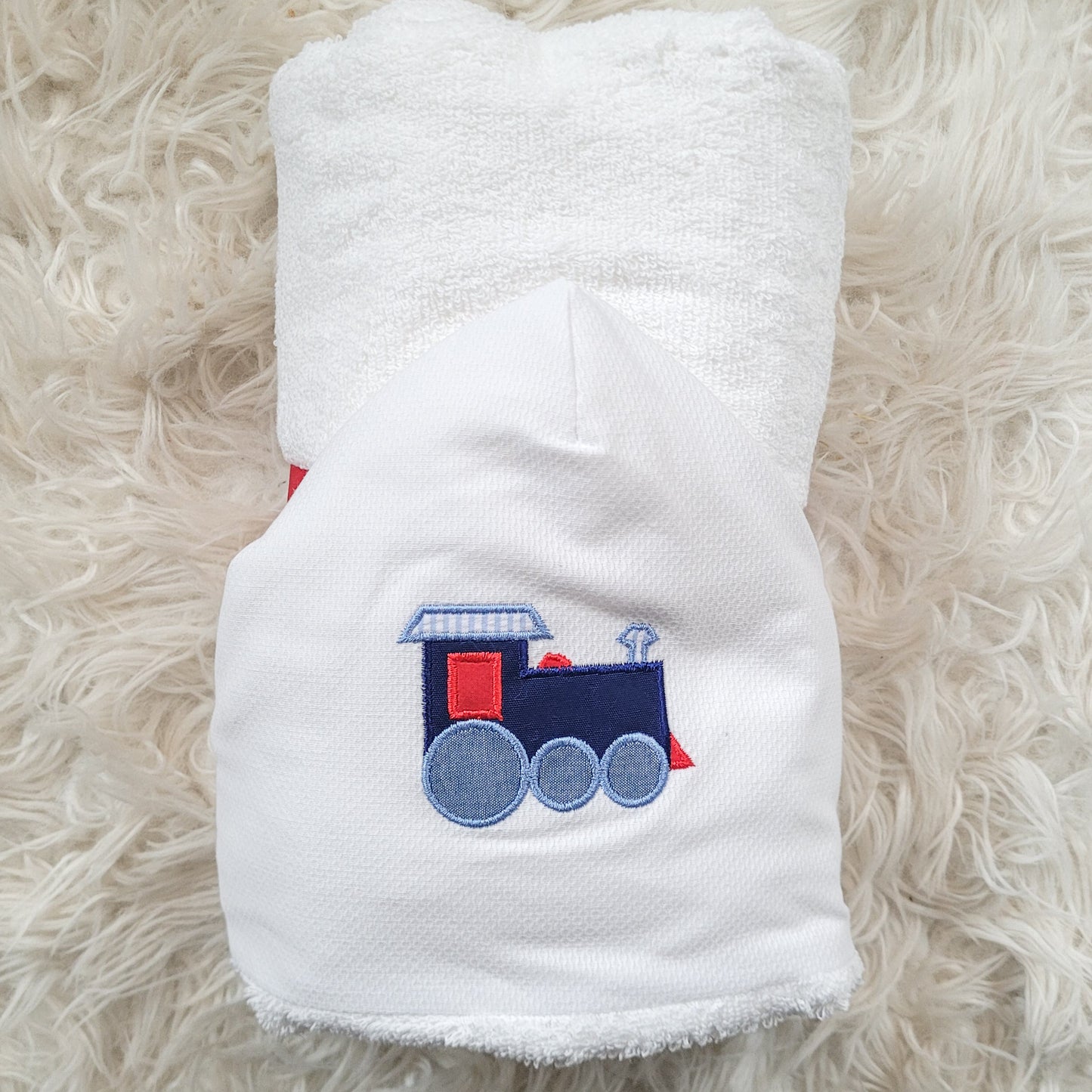 Applique Hooded Towel