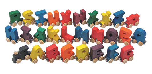Wooden Magnetic Name Train