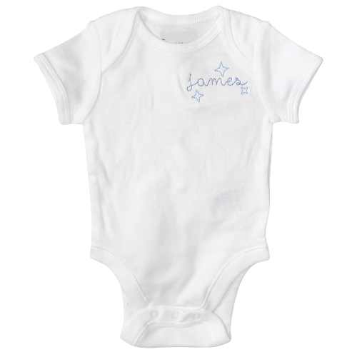 Starry Name Onesie