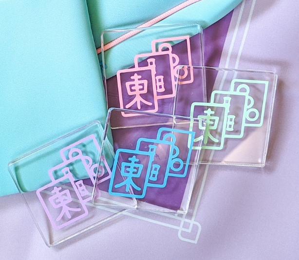 Acrylic Mahjong Coasters