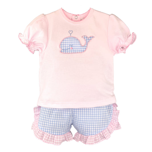 Whale Short Set