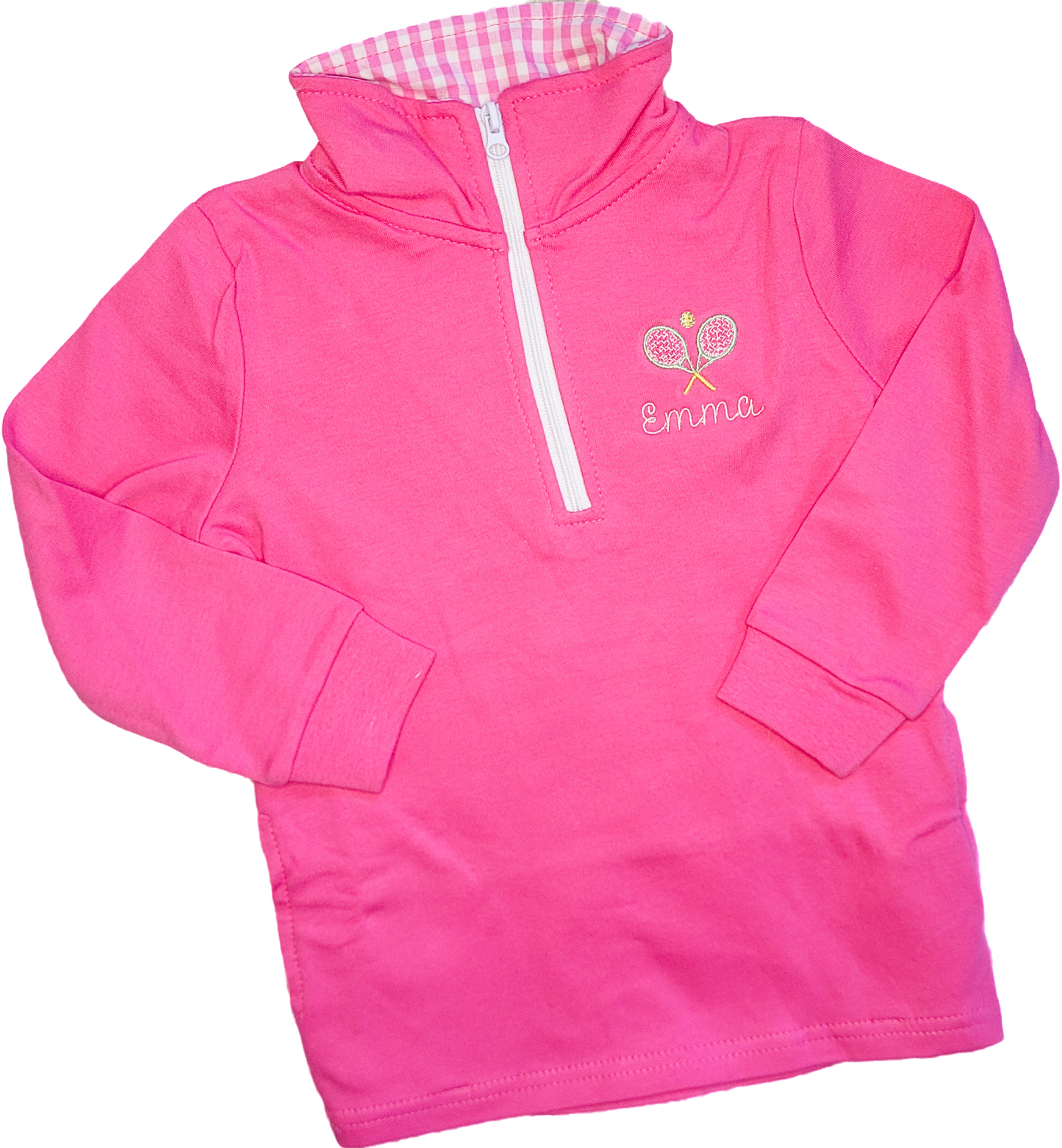 Girls Tennis Quarter Zip