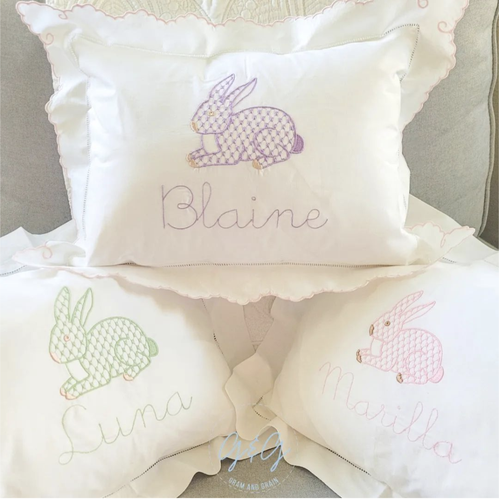 Chic Bunny Pillow