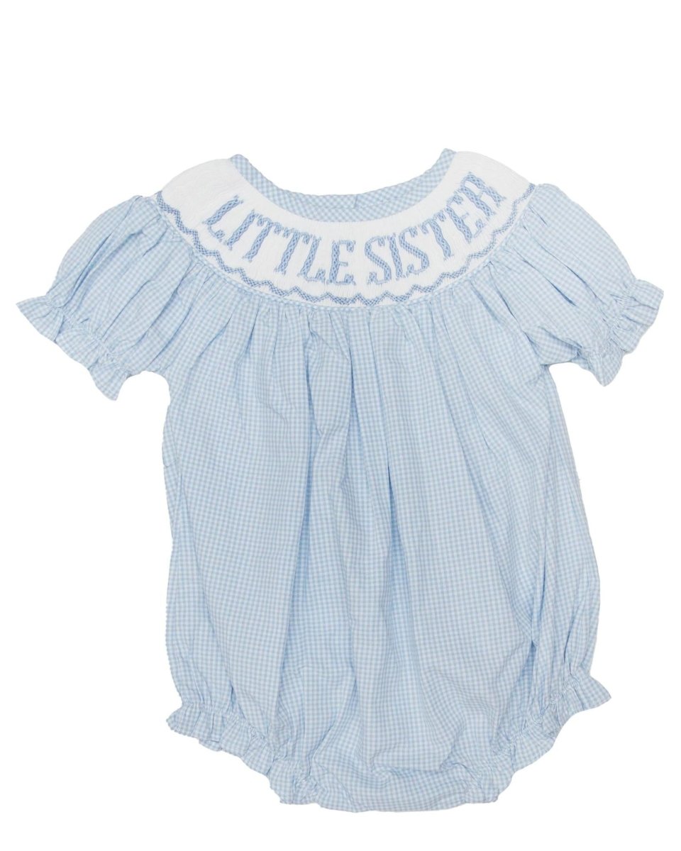 Little Sister - Blue Gingham Annie Bubble
