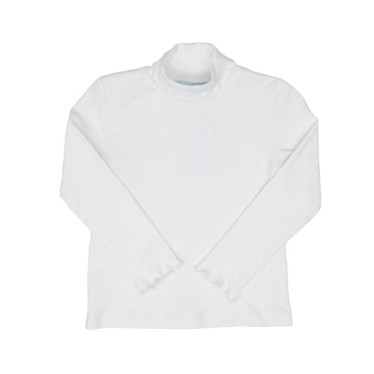 Jacey Ruffle Turtleneck