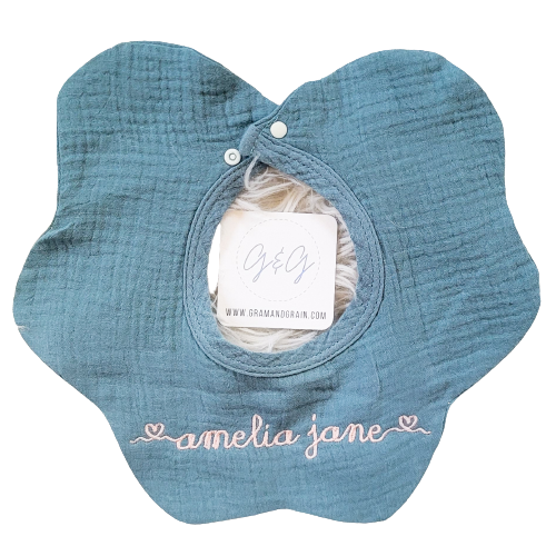 Scalloped Petal Bib