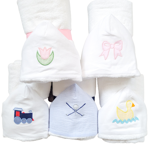 Applique Hooded Towel