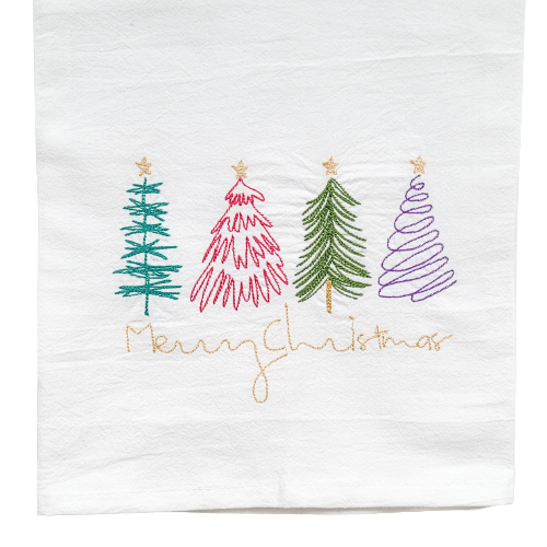 Scribble Tree Kitchen Towel