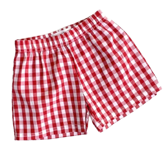 Gingham Shorts