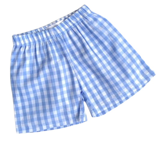 Gingham Shorts