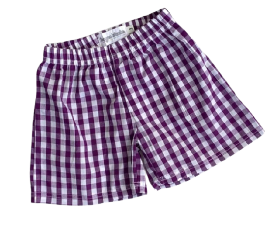 Gingham Shorts