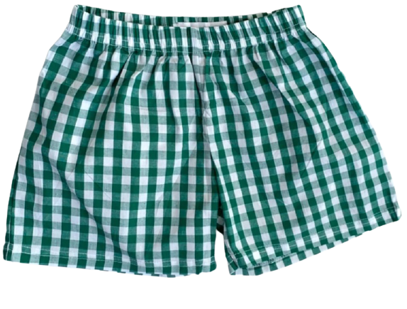 Gingham Shorts