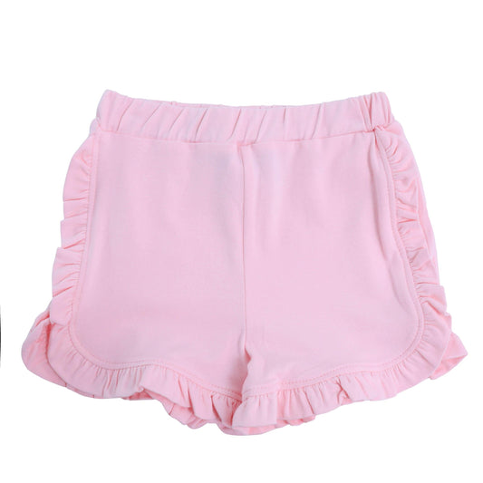 Ruffle Shorts - Light Pink